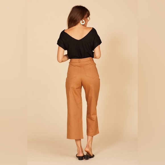 Whimsey and Row tan Flora pant - Picture 5 of 9